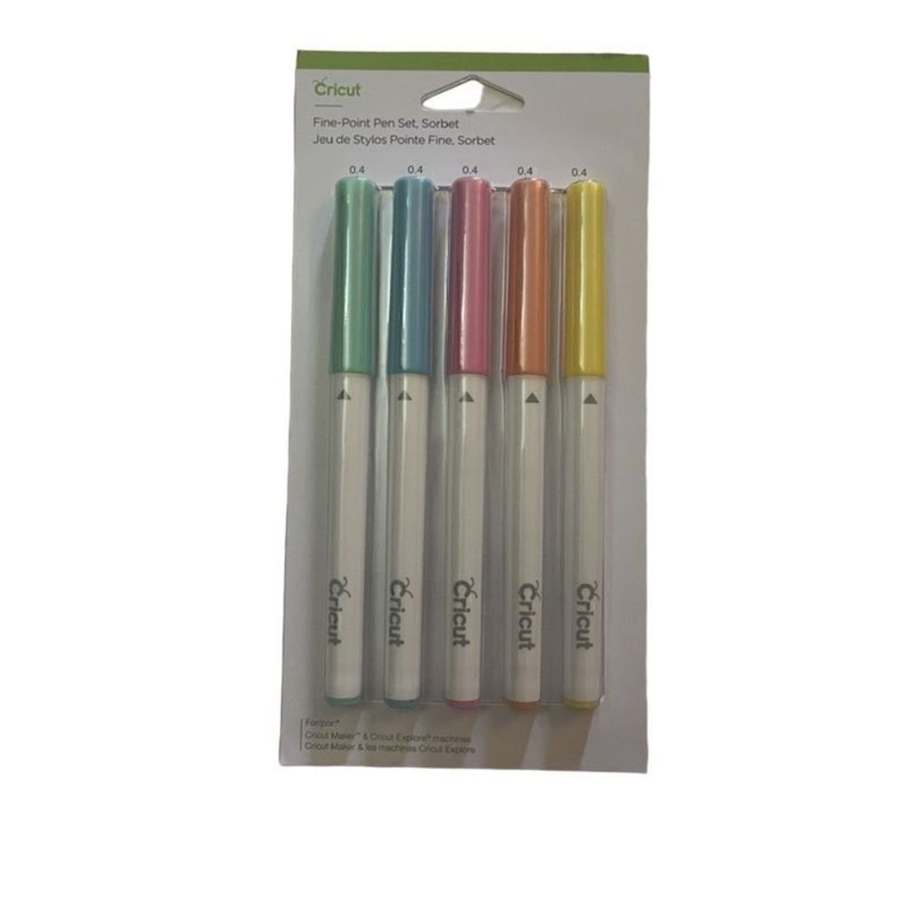 CRICUT FINE POINT PEN SET SORBET